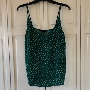 Banana Republic Emerald Floral Camisole